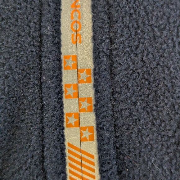 NFL Denver Broncos Blue Fleece Zip Vest NWT - Picture 5 of 7